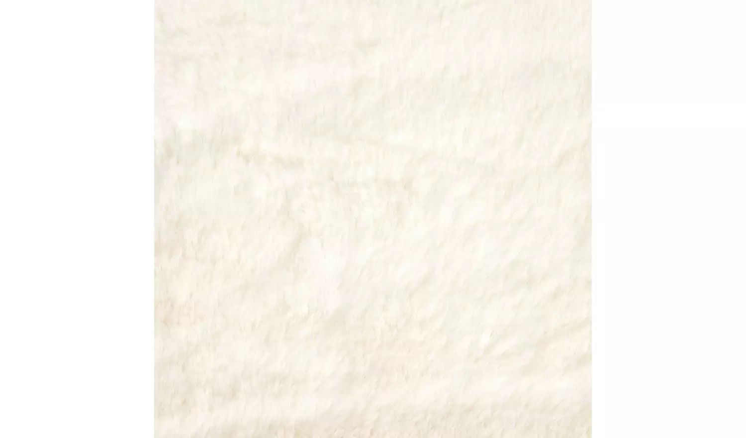 Habitat Softie Cream Short Pile Rug - 170x120cm