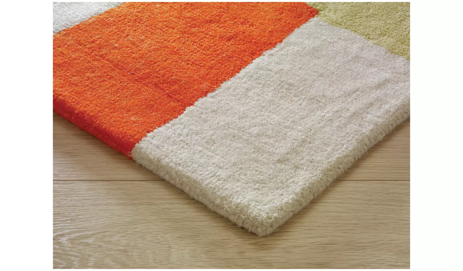 Habitat Quentin Abstract Wool Shaggy Rug - 200x140cm