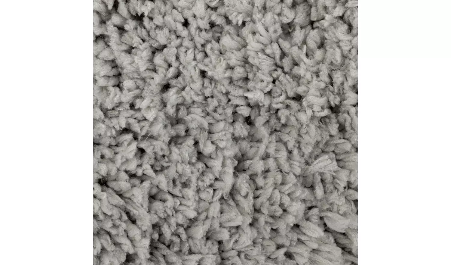 Habitat Cosy Round Dove Grey Shaggy Rug - 100cm