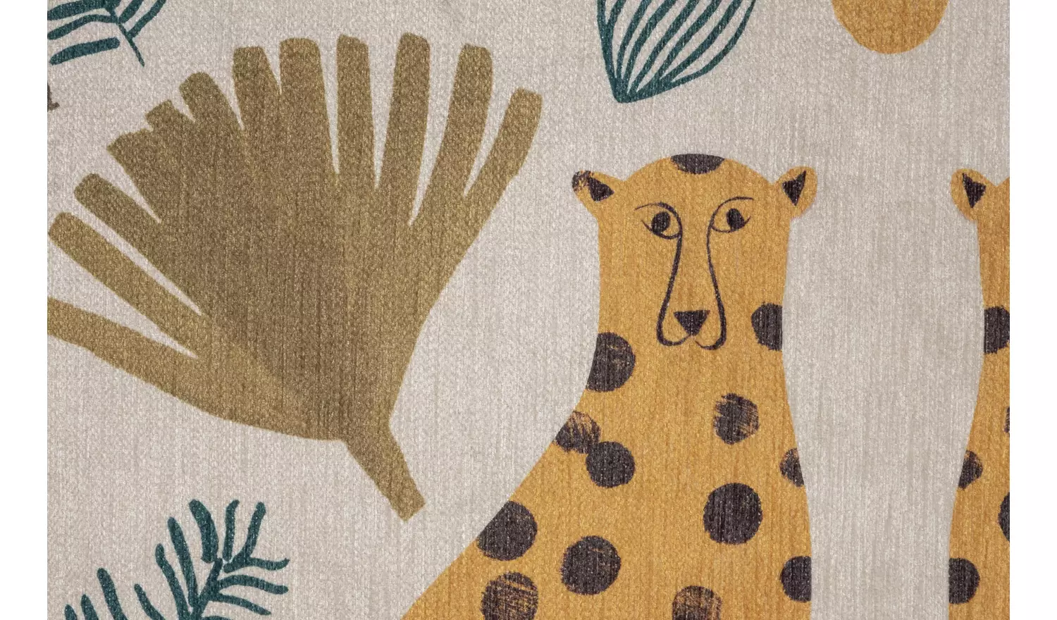 Habitat Global Animal Print Natural Cut Pile Rug - 170x120cm