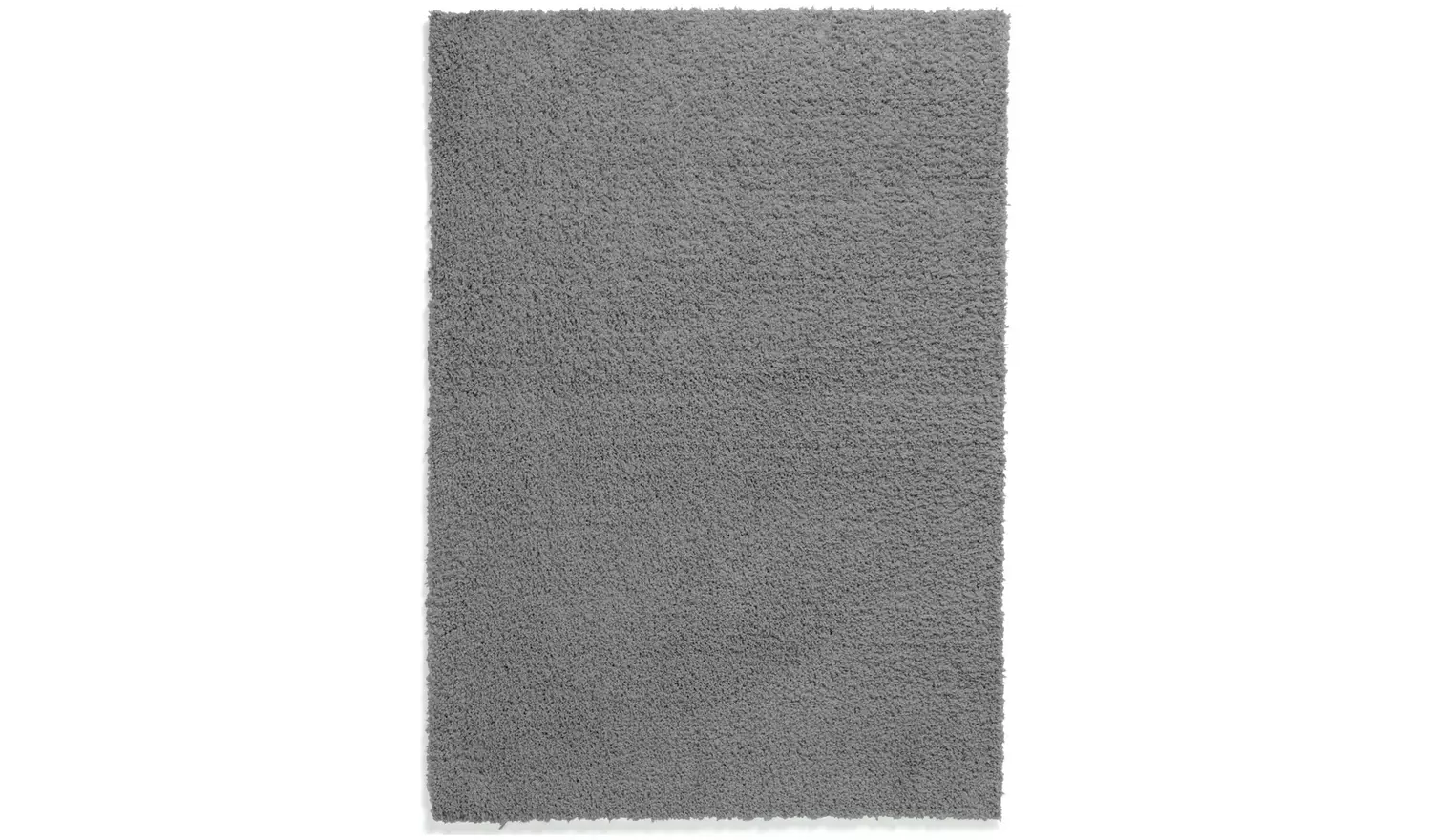 Habitat Cosy Flint Grey Shaggy Rug - 80x150cm