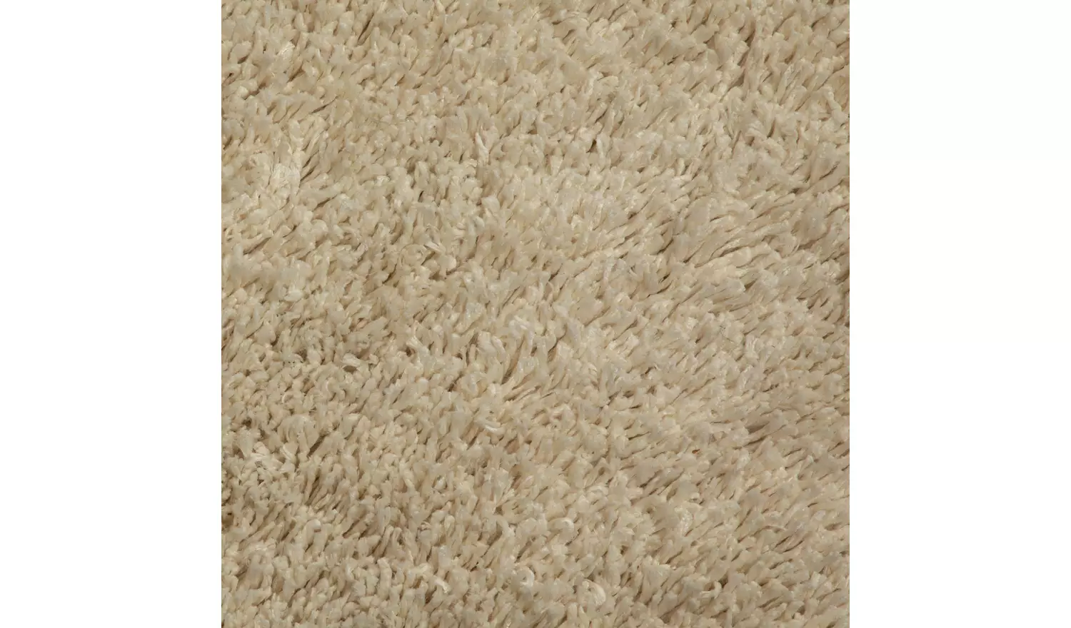 Habitat Cosy Ivory Shaggy Rug - 150x80cm