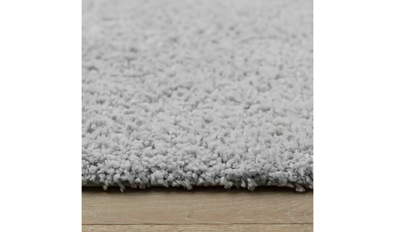 Habitat Cosy Dove Grey Shaggy Rug - 170x120cm
