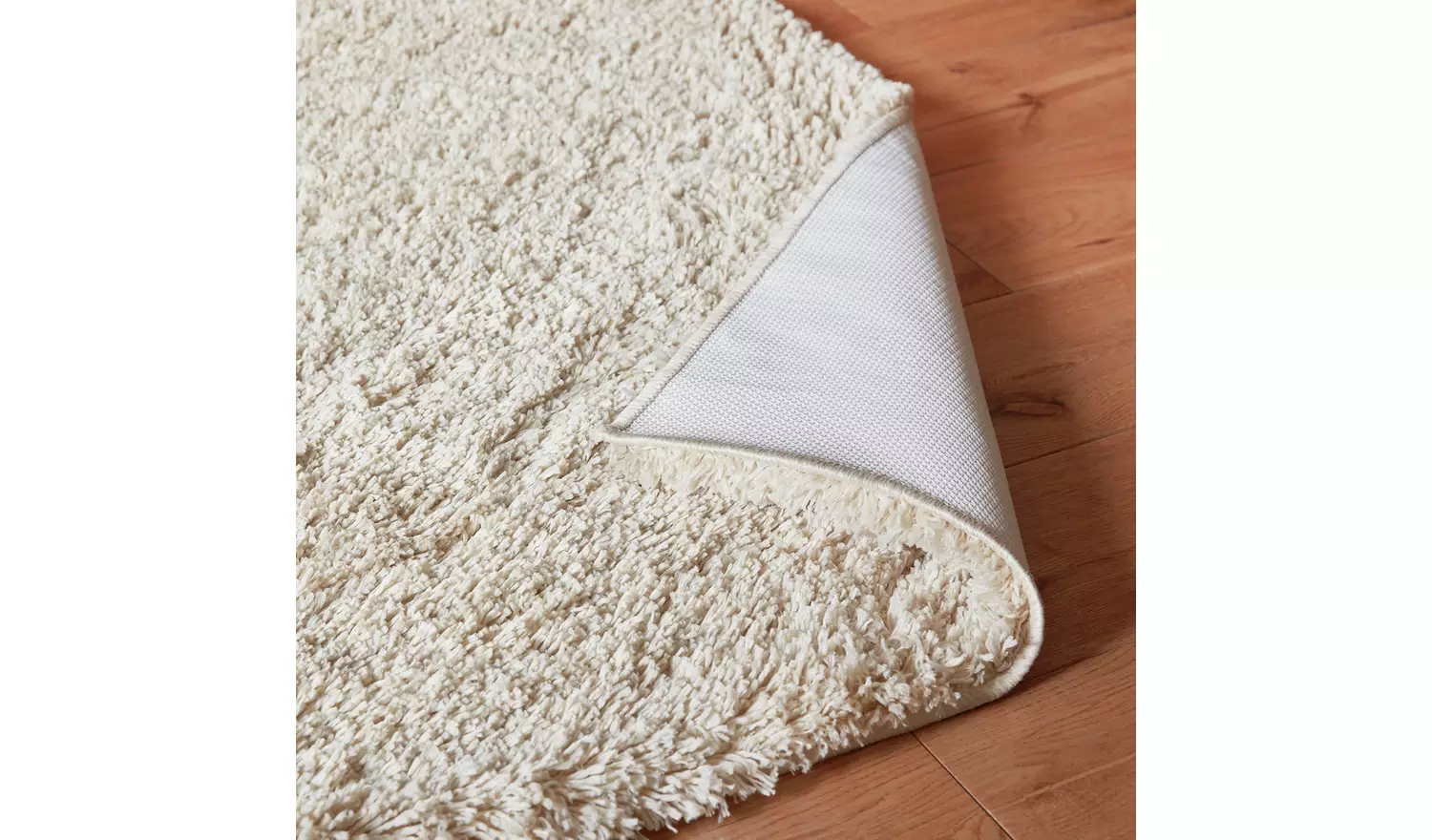 Habitat Cosy Ivory Shaggy Rug - 230x160cm
