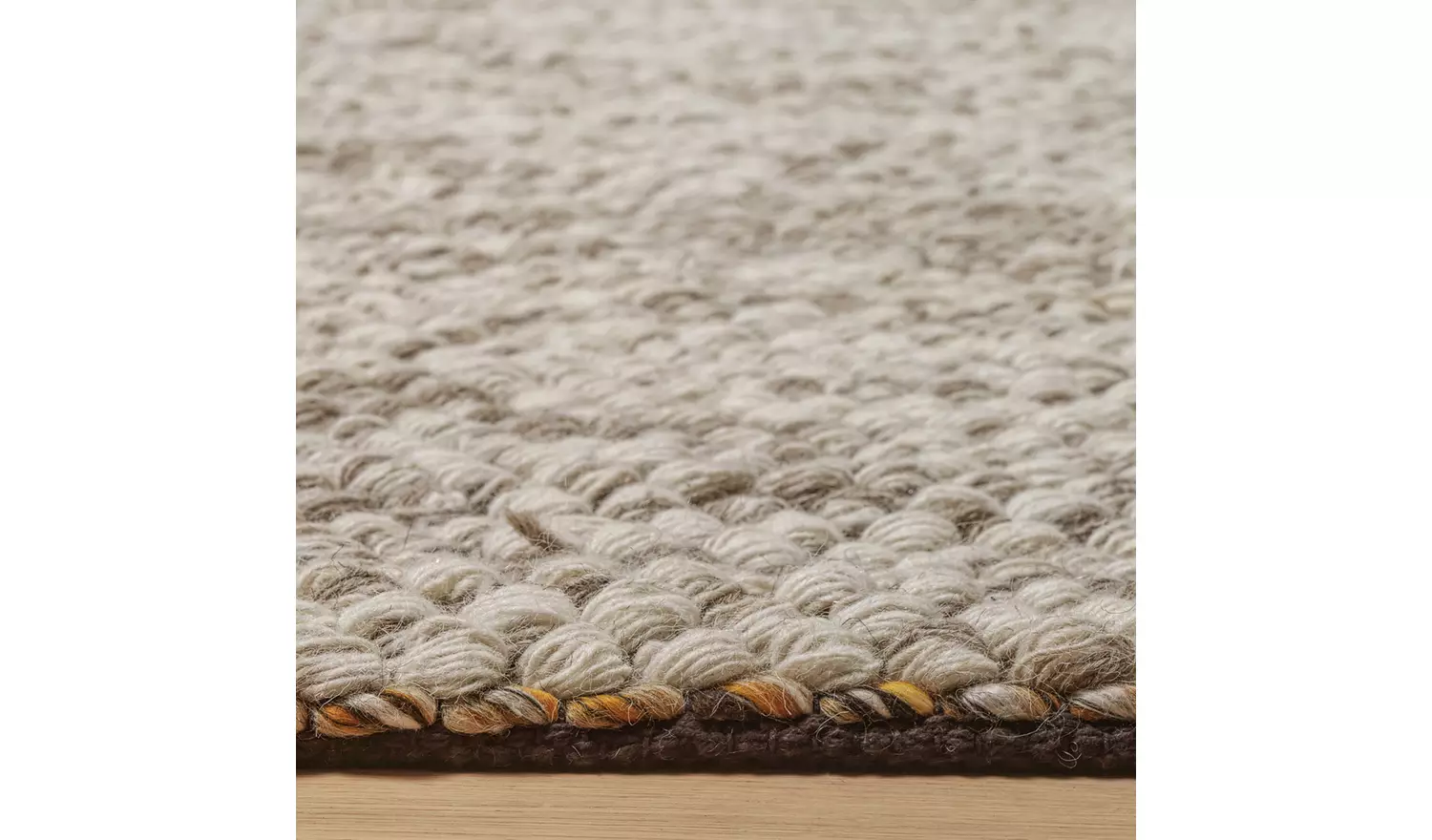 Habitat Gibbins Natural Flatweave Rug - 230x160cm