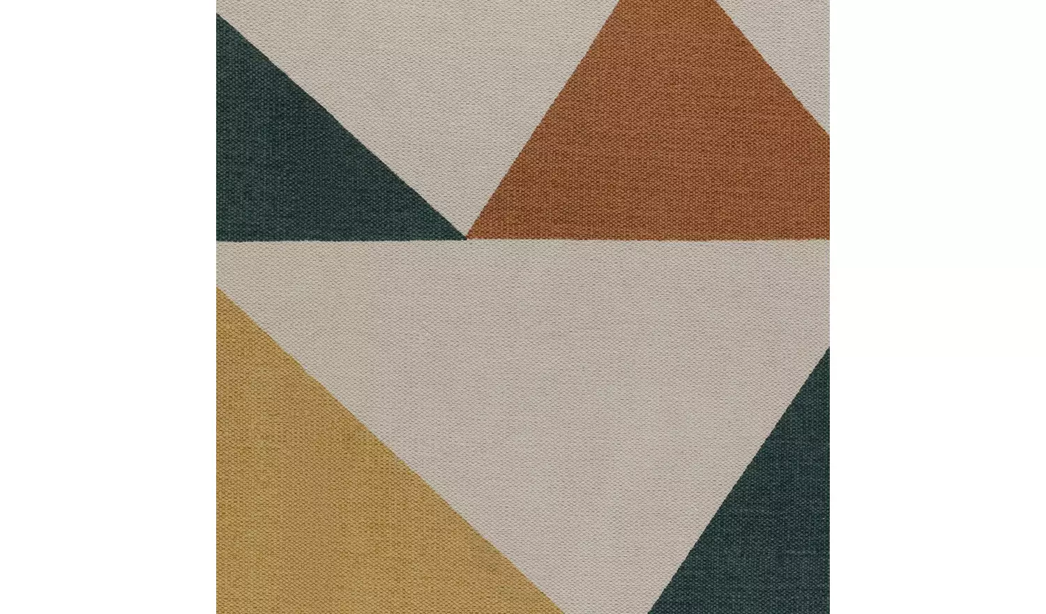 Habitat Tate Geometric Cotton Flatweave Rug - 200x140cm
