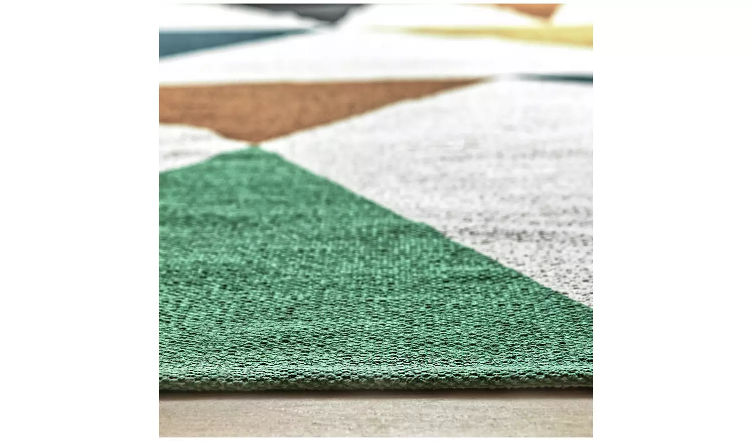 Habitat Tate Geometric Cotton Flatweave Rug - 200x140cm