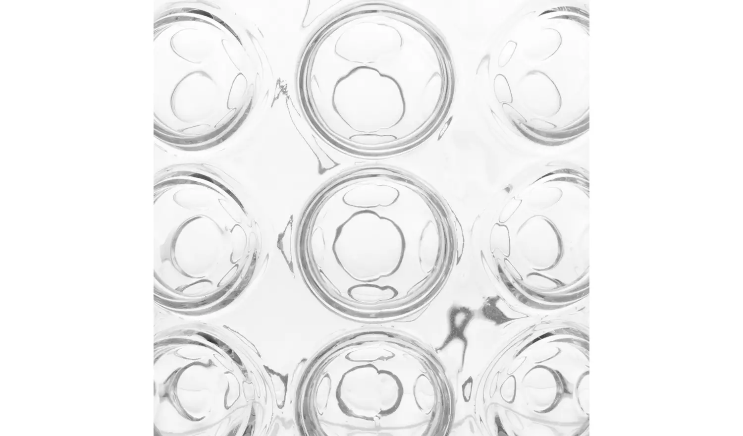 Habitat Tall Bobble Glass Vase - Clear