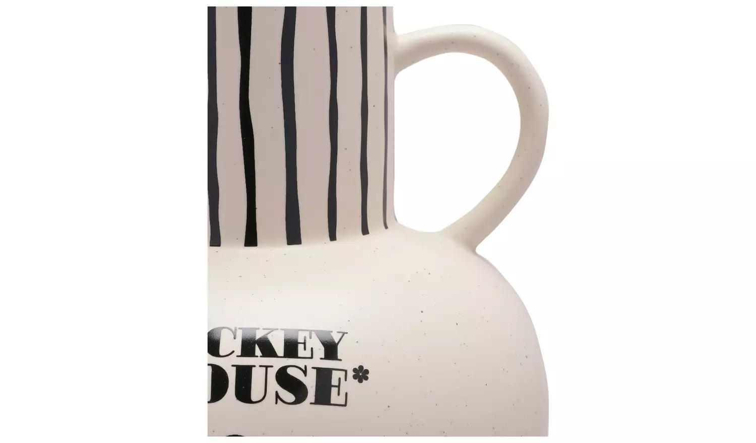 Disney Mickey Mouse Amphora Style Ceramic Vase- White