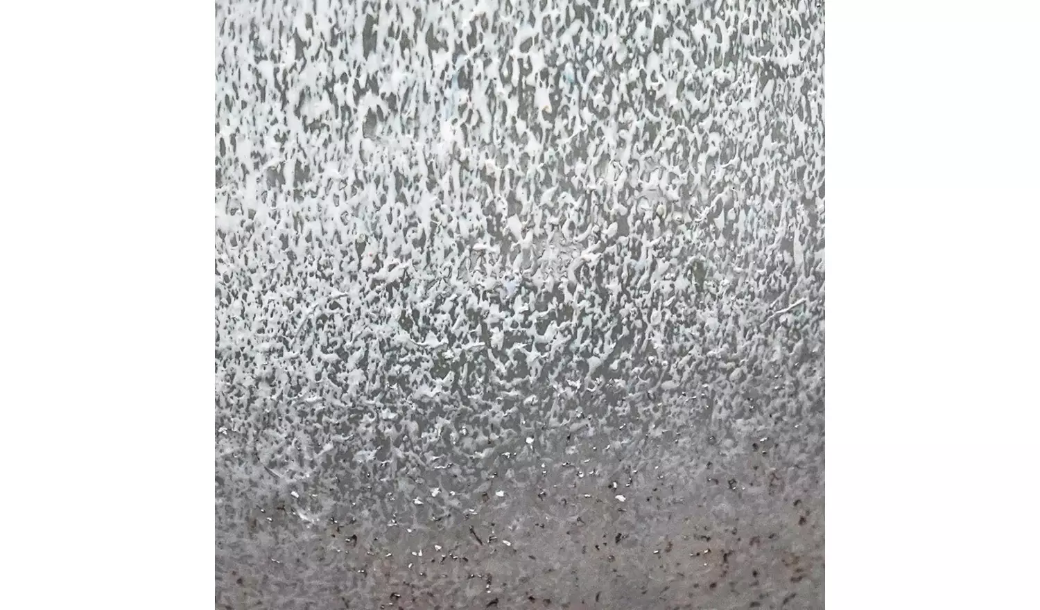 Ivyline Verre Round Atlantic Frosted Glass Vase - Blue