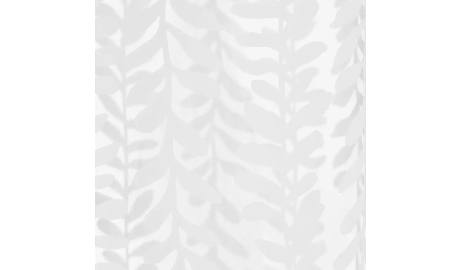 Habitat Etched Floral Glass Vase - Clear