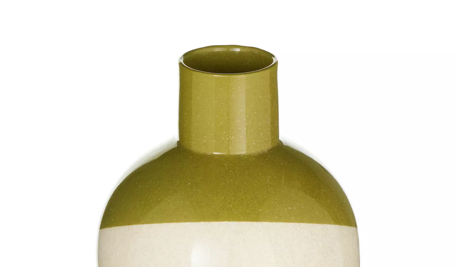 Habitat Sintra Dipped Ceramic Vase - Cream