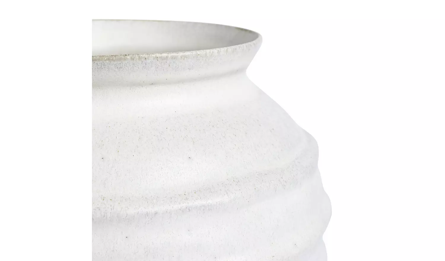 Argos Home Reactive Glaze Ceramic Vase - White