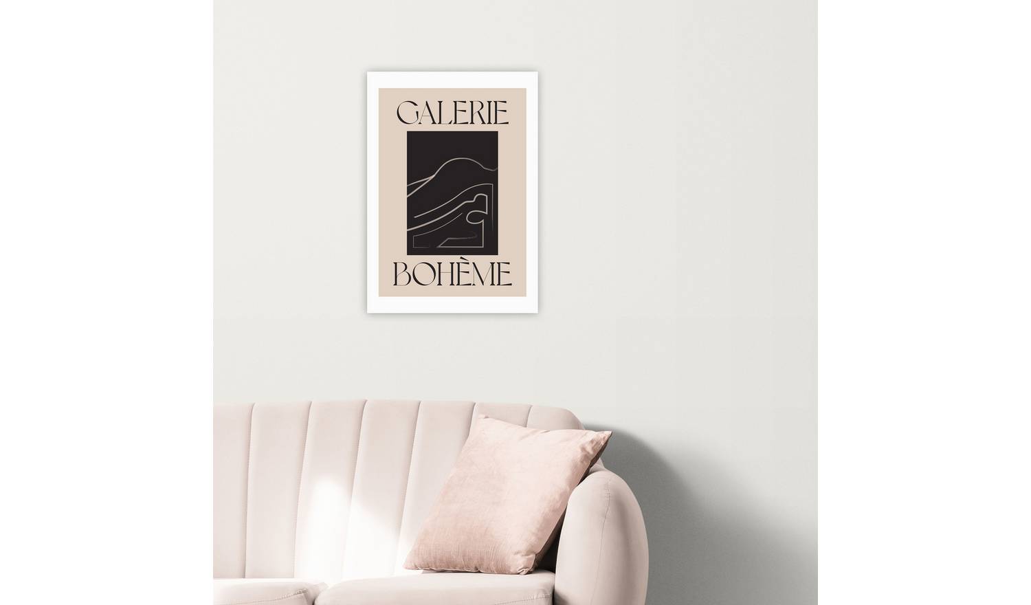 East End Prints La Vie Boheme Unframed Wall Print - A2