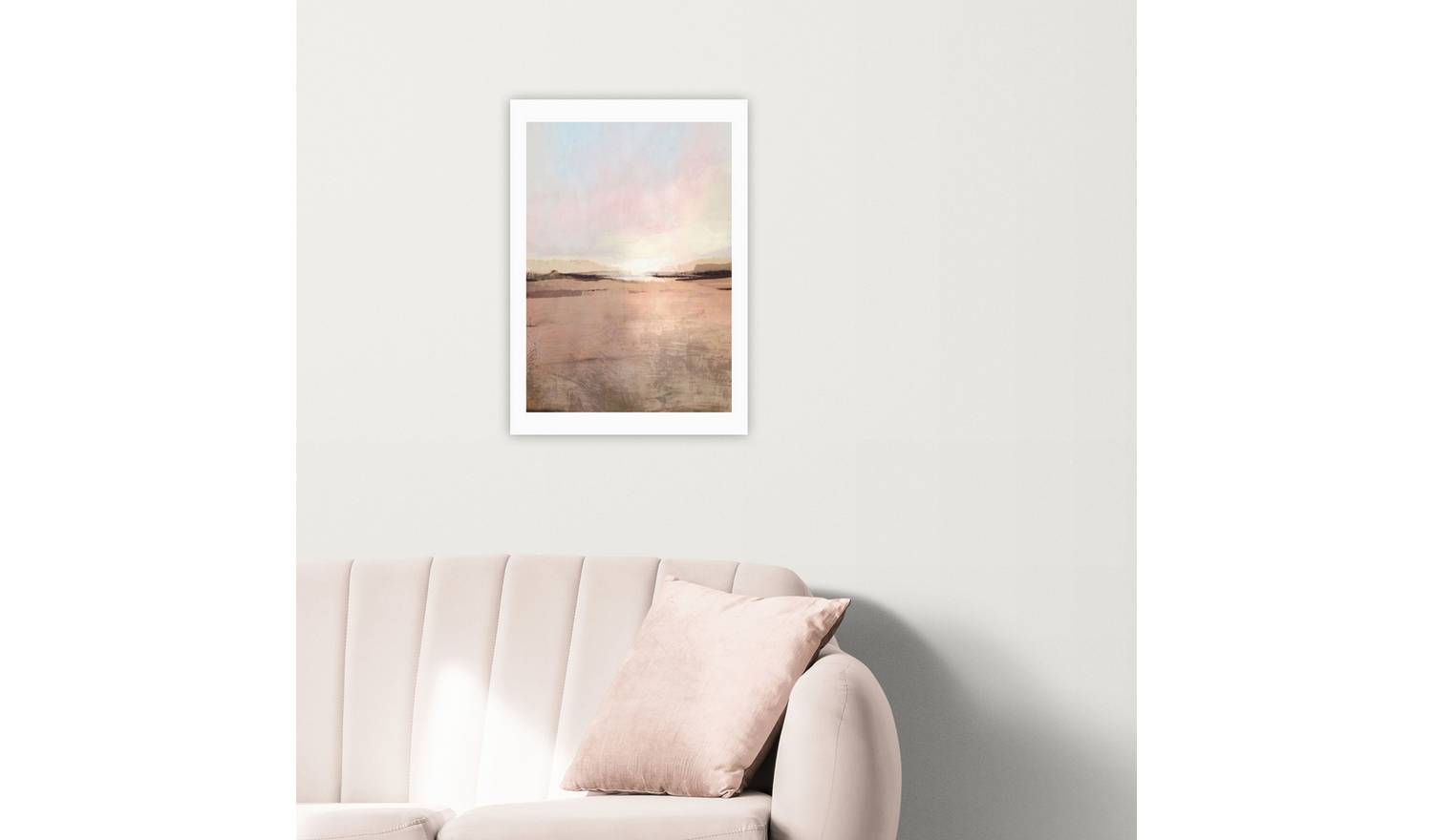 East End Prints New Dawn Landscape Unframed Wall Print - A3