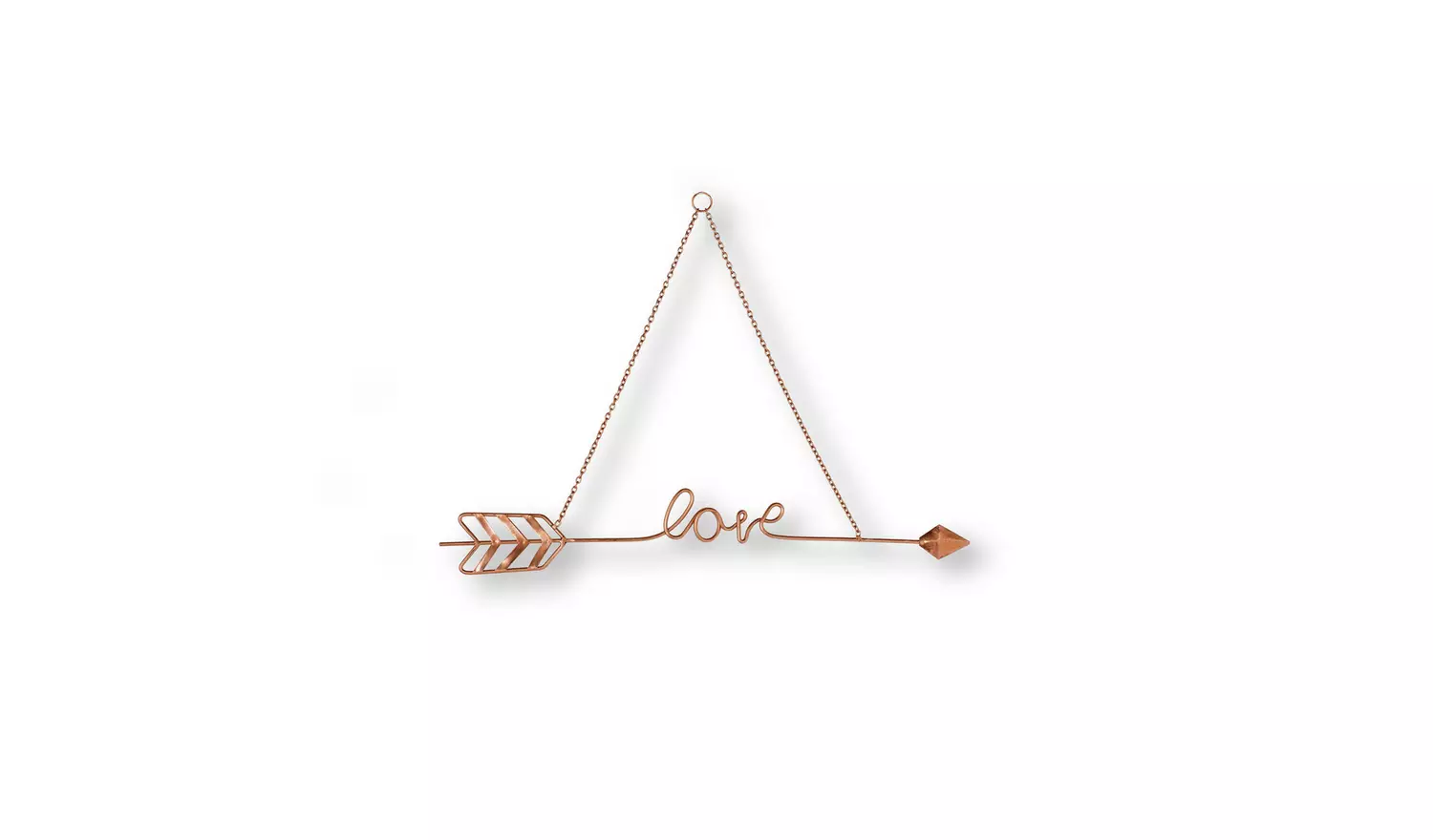 Art for the Home Love Story Metal Wall Sculpture - 31x43cm