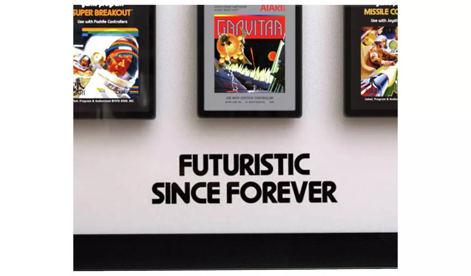 Official Atari 3D Cartridge Wall Art