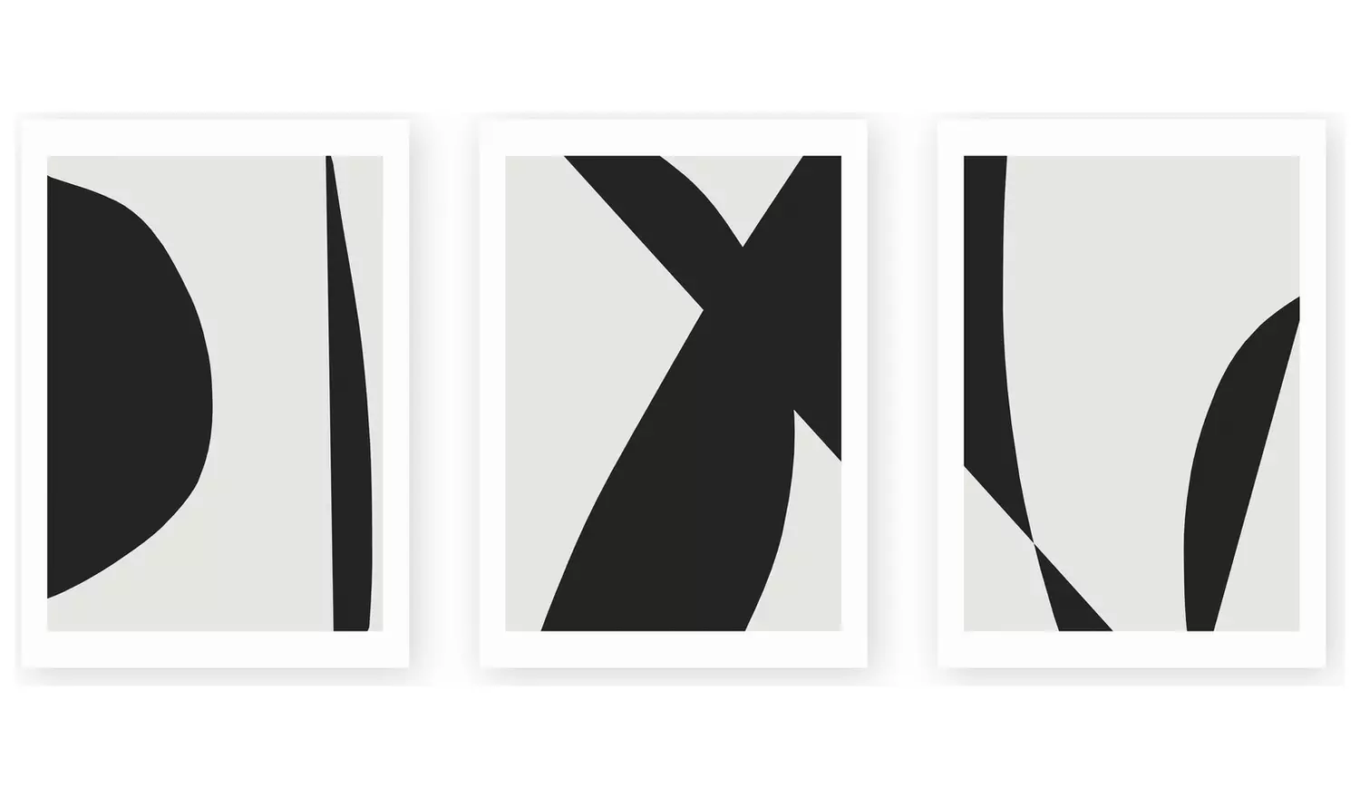 East End Prints Abstract Art Print Set - A2