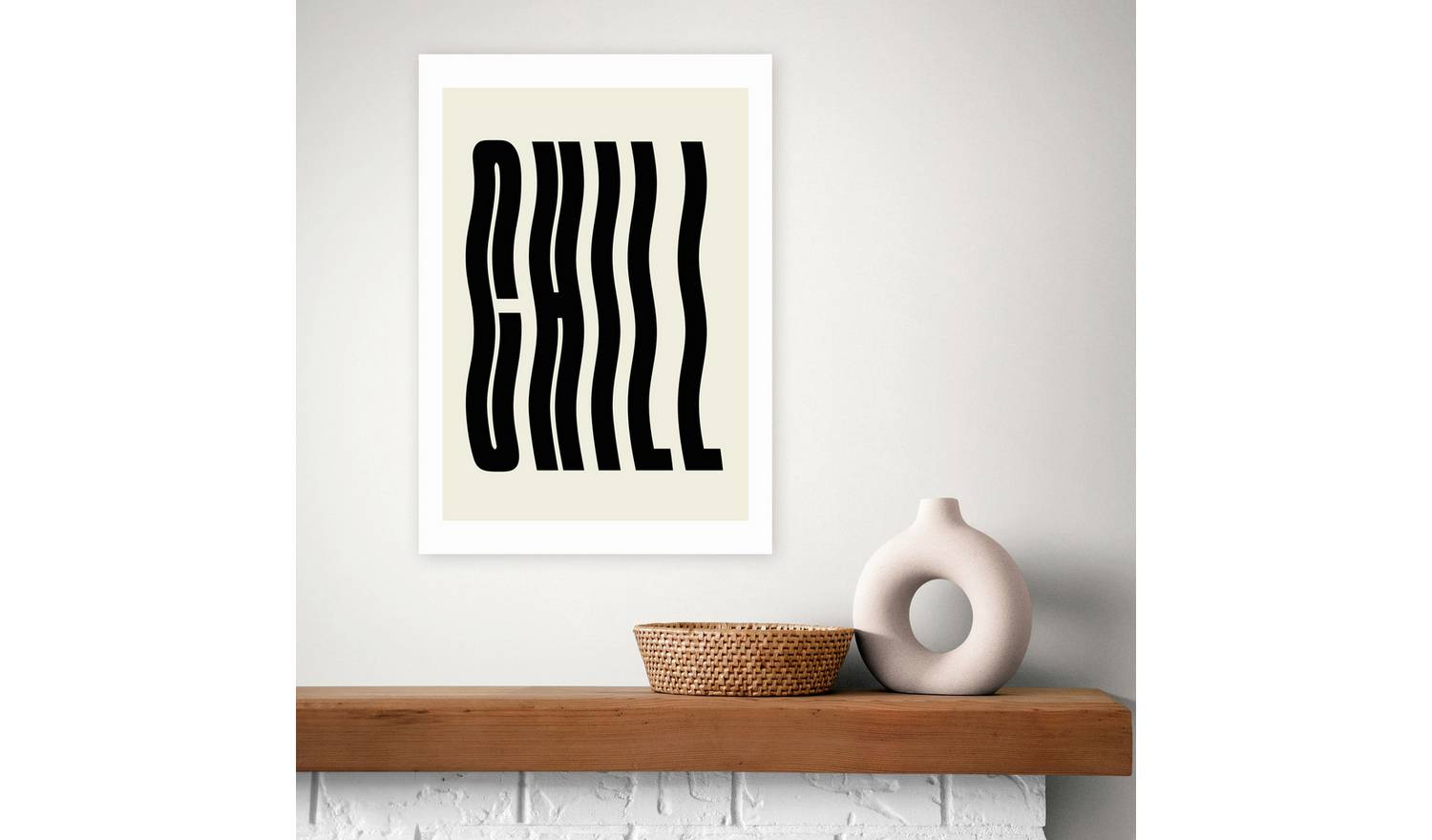 East End Prints Chill Art Print - A2