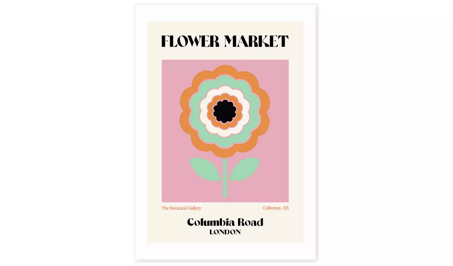 East End Prints Columbia Market Art Print - A3