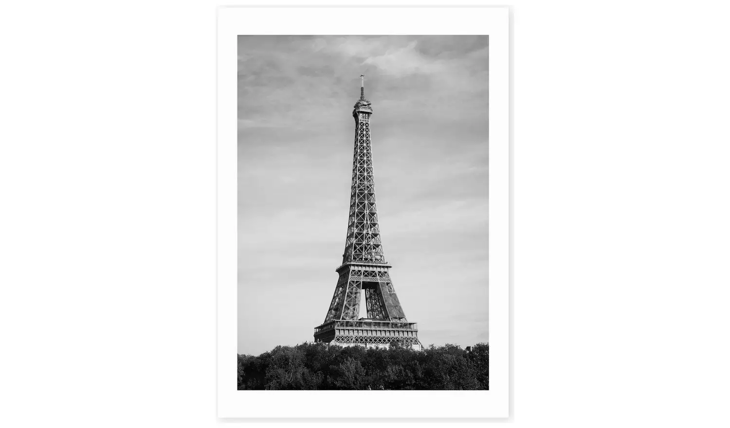 East End Prints Eiffel Tower Art Print - A2