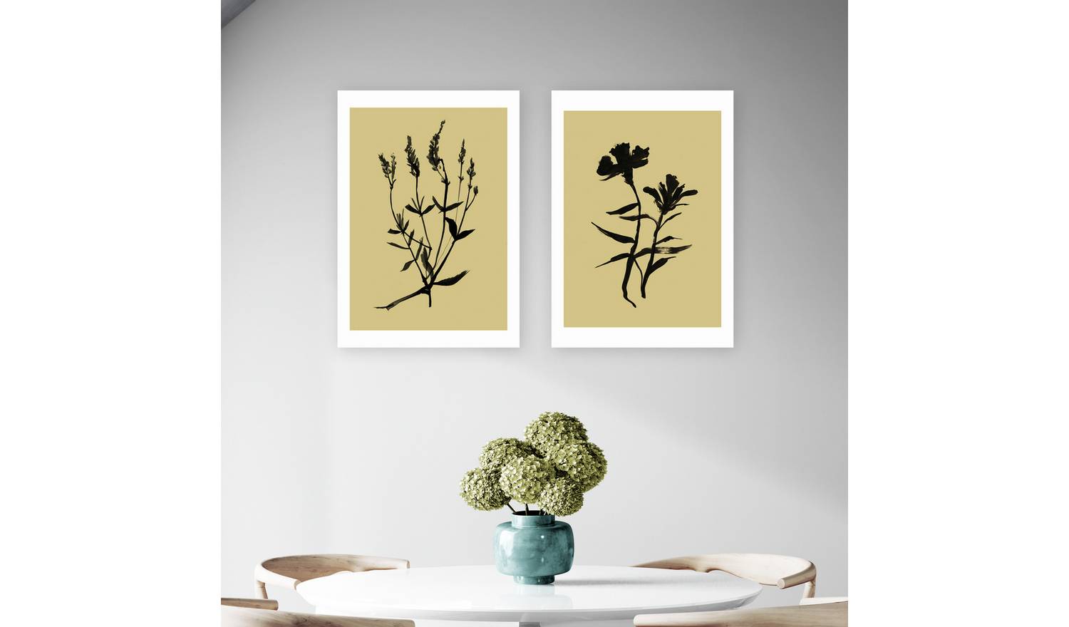 East End Prints Inky Botanical Art Print - A2