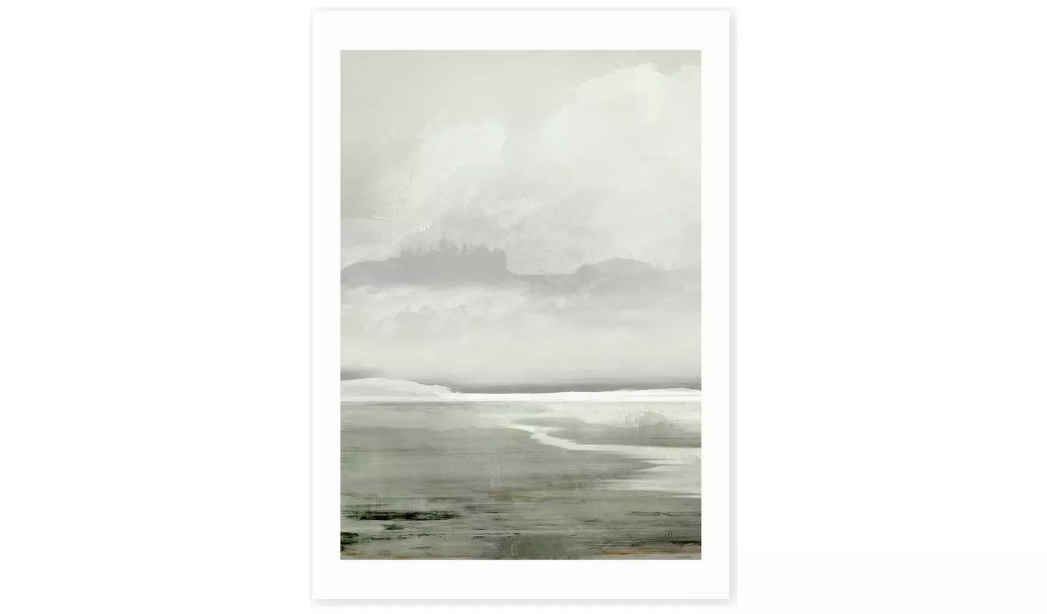 East End Prints Lakes Art Print - A2