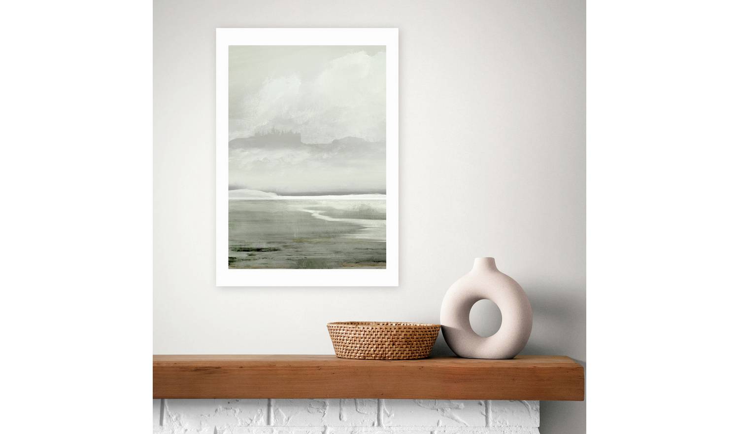 East End Prints Lakes Art Print - A3