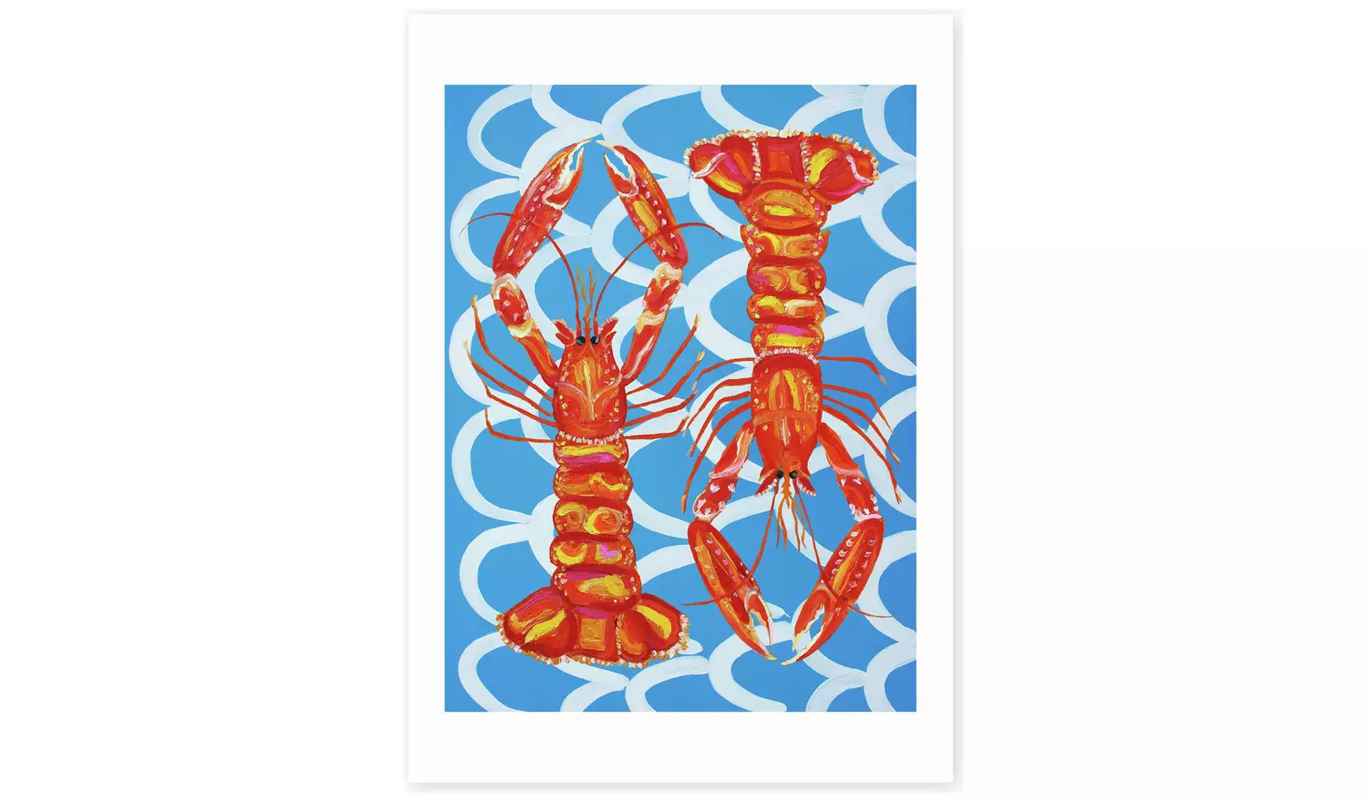East End Prints Langoustines Art Print - A3