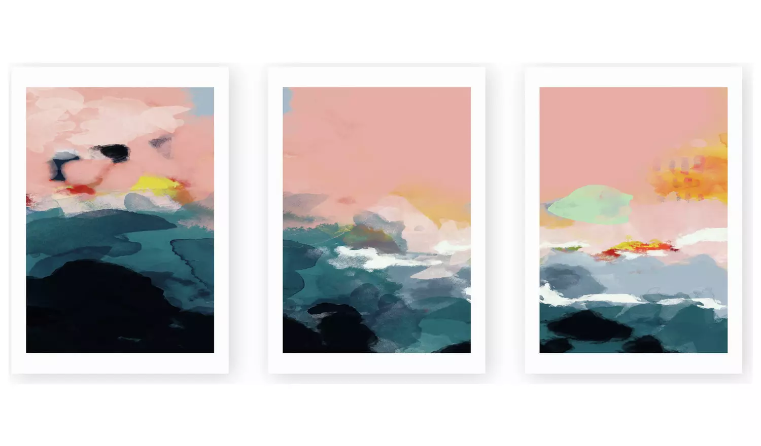East End Prints Landscape Art Print Set - A2