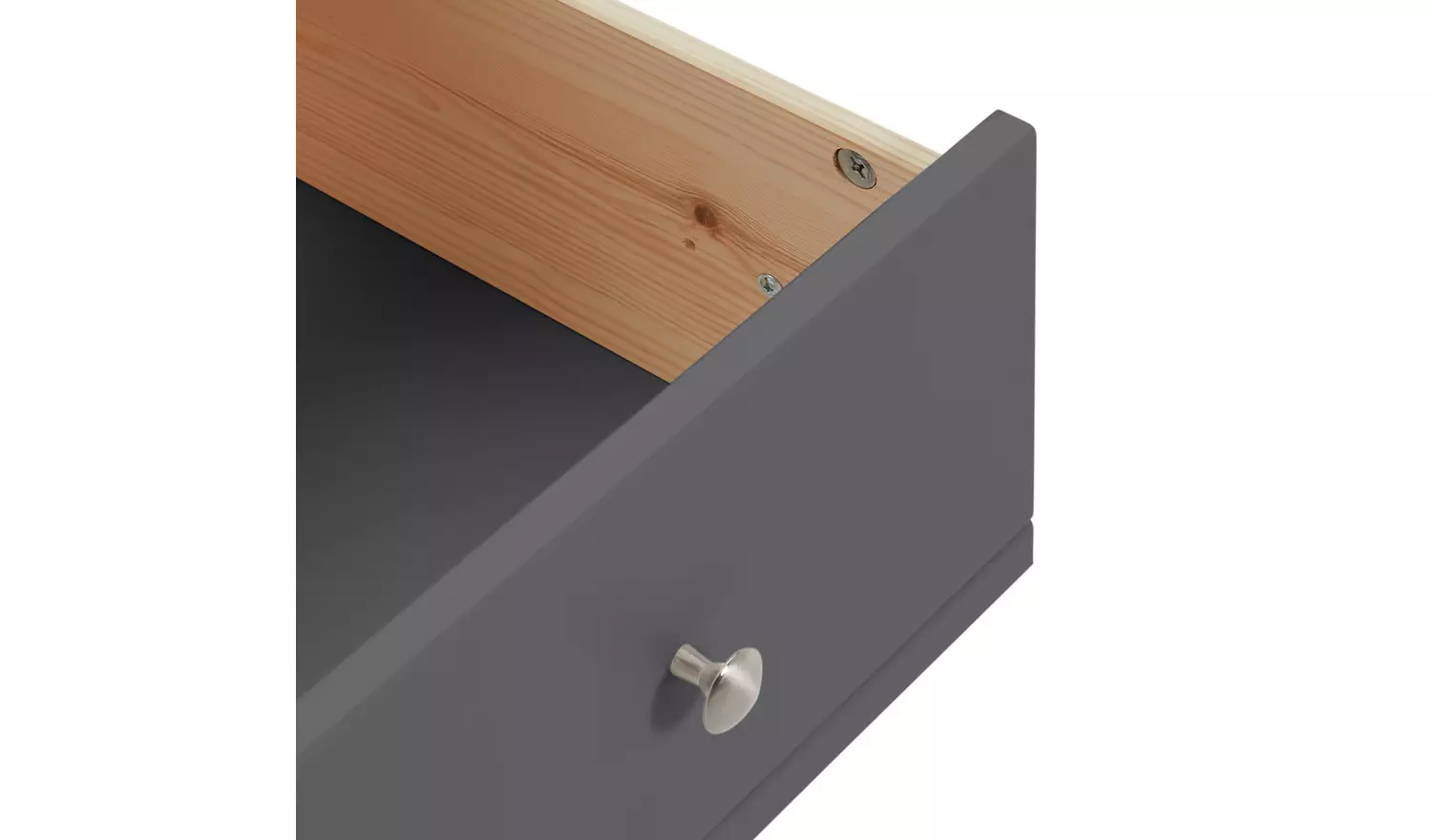 Habitat Brooklyn 3 Piece 2 Door Tall Wardrobe Set -Grey