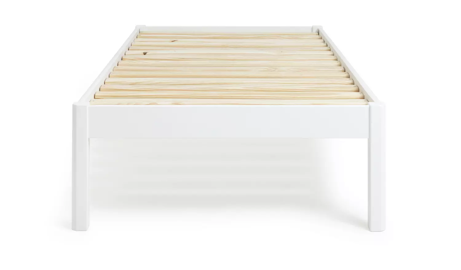 Habitat Odin Single Platform Bed Frame - White