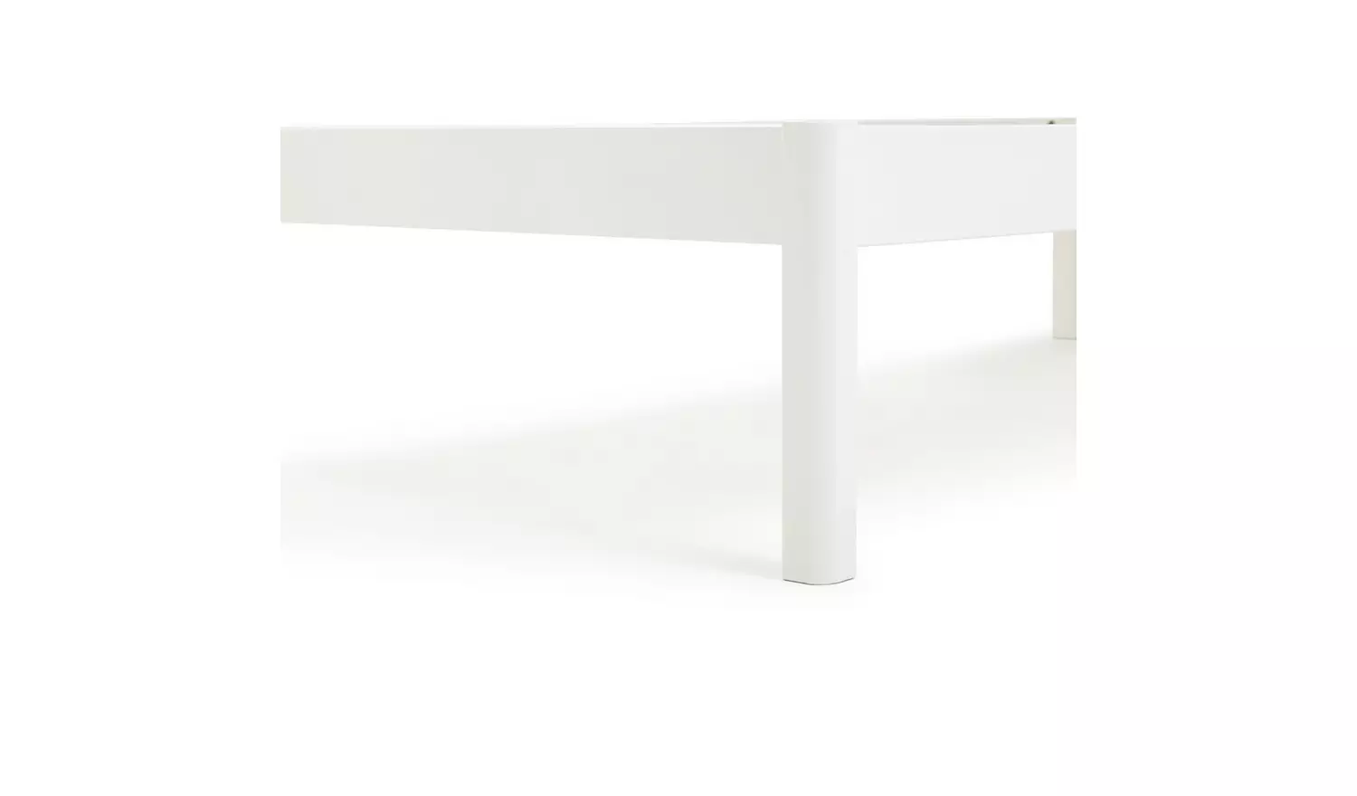 Habitat Odin Single Platform Bed Frame - White