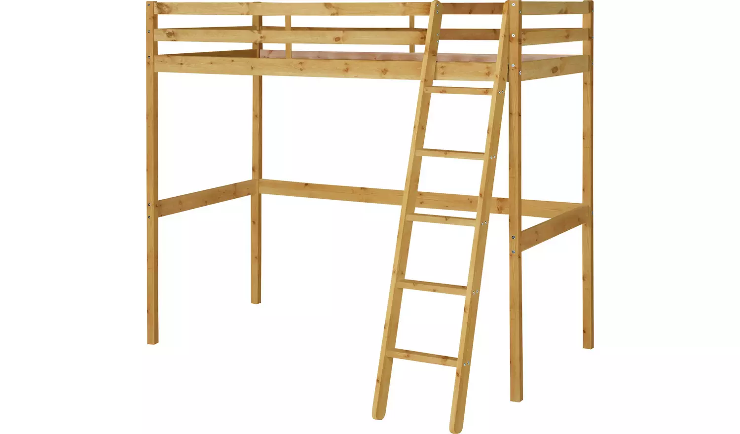 Argos Home Kaycie High Sleeper Single Bed Frame - Pine