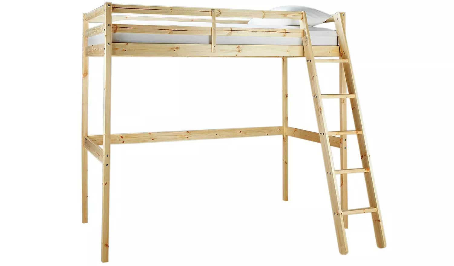 Argos Home Kaycie High Sleeper Single Bed Frame - Pine