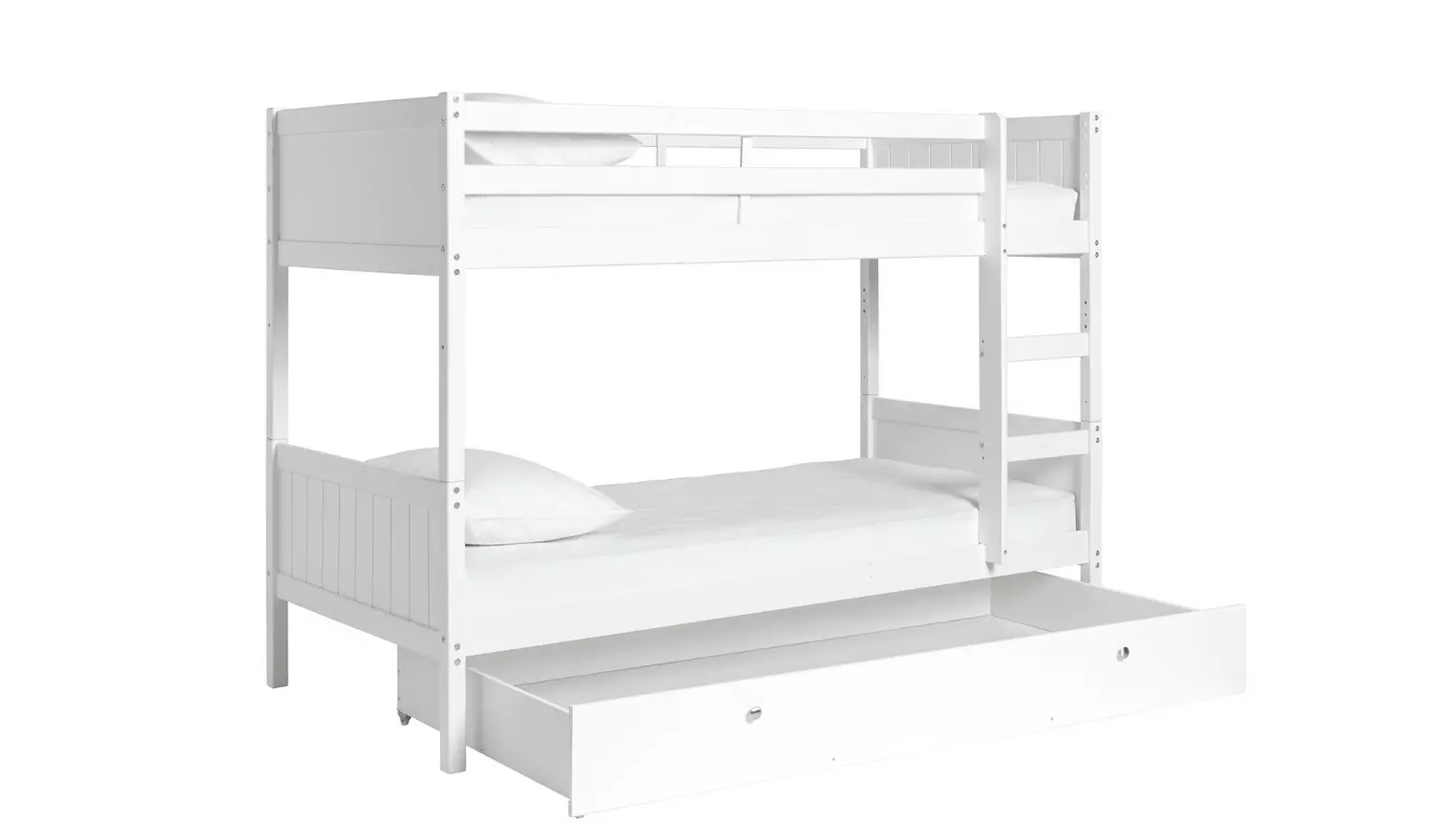 Habitat Detachable Bunk Bed with Storage - White