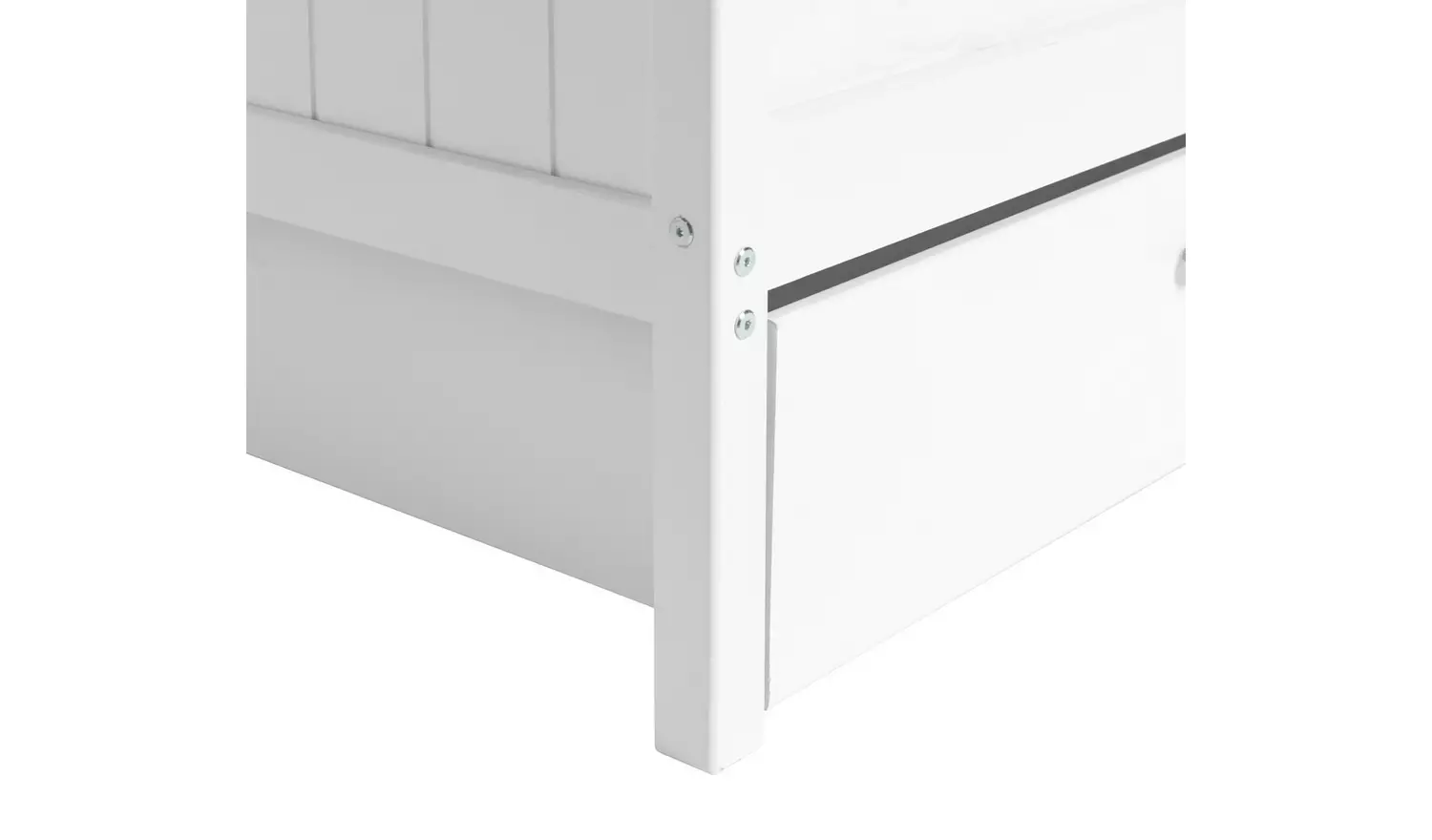 Habitat Detachable Bunk Bed with Storage - White