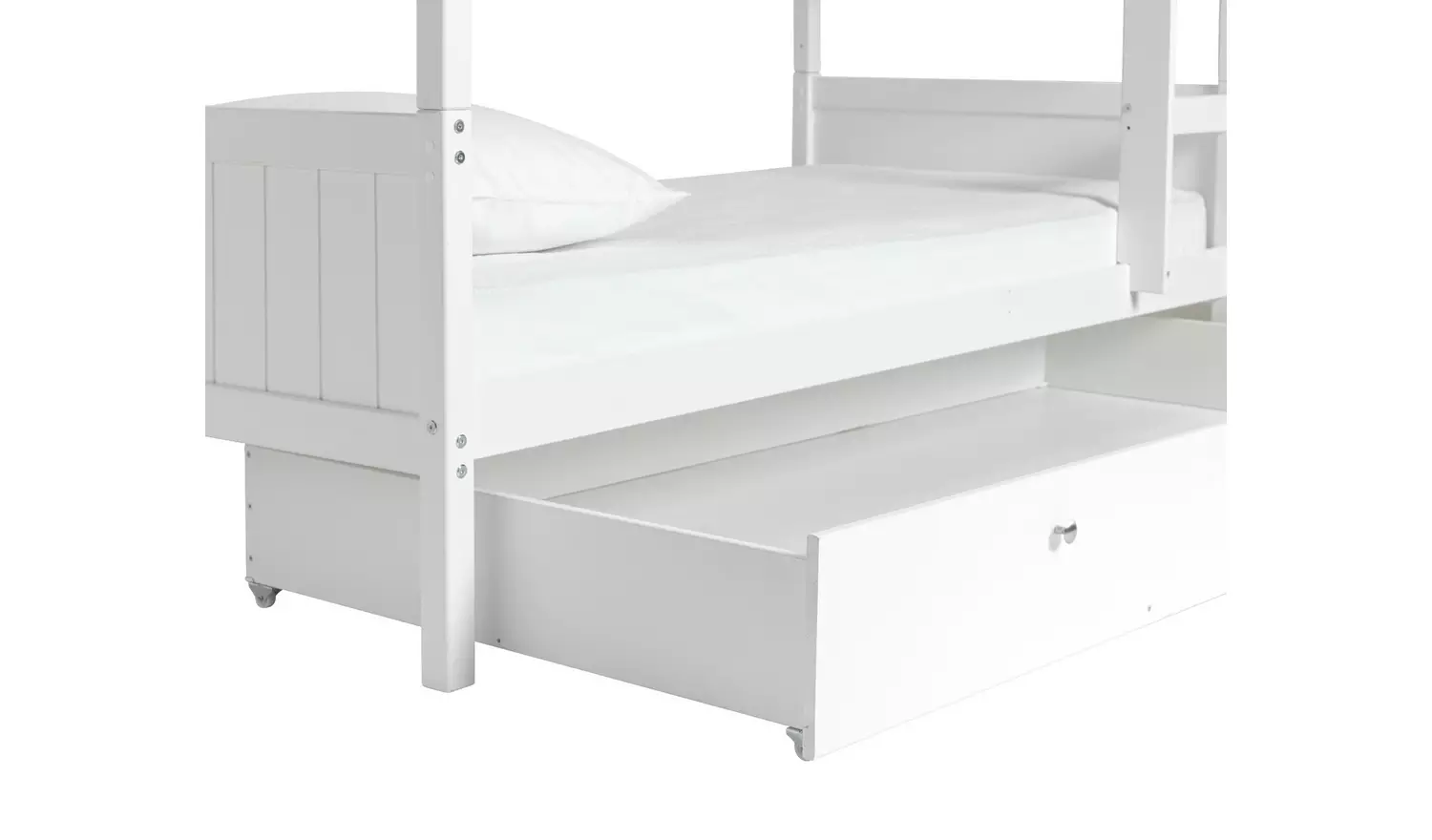 Habitat Detachable Bunk Bed with Storage - White