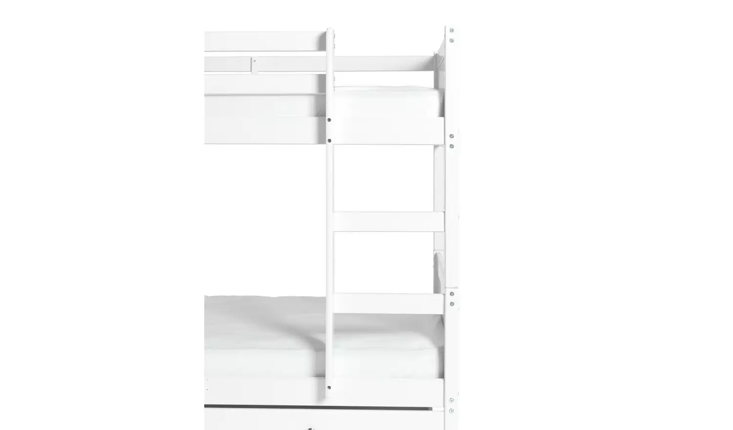 Habitat Detachable Bunk Bed with Storage - White