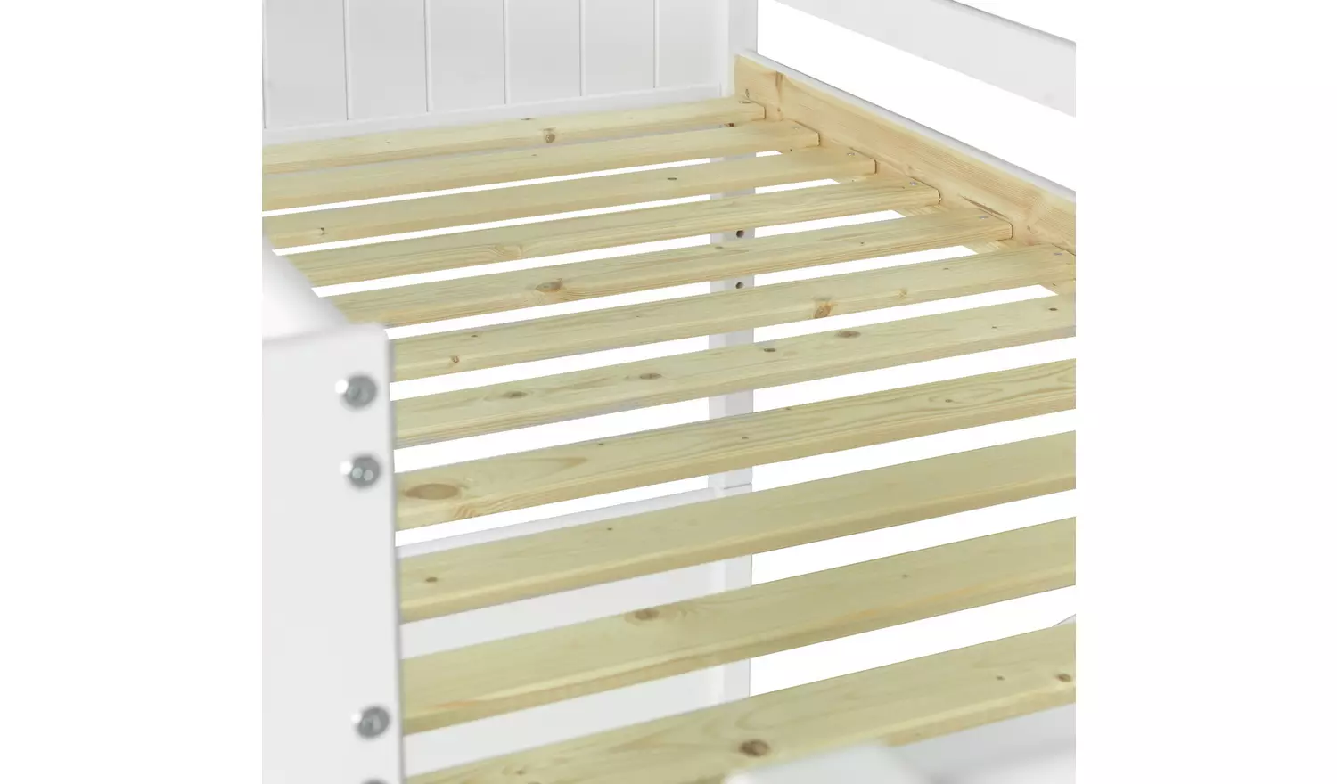 Habitat Detachable Bunk Bed with Storage - White