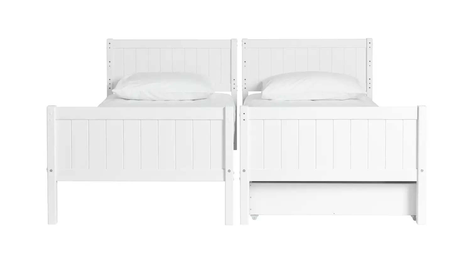 Habitat Detachable Bunk Bed with Storage - White