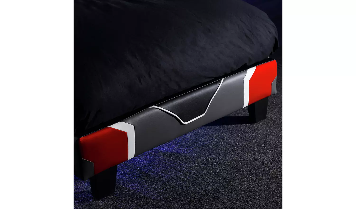 X Rocker Chromis Single Bed in a Box - Red