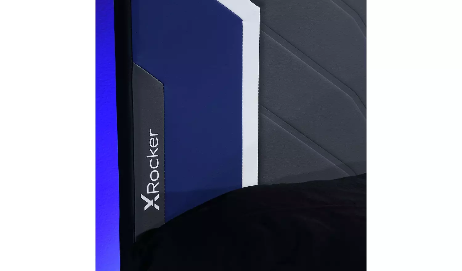 X Rocker Chromis Single Bed in a Box with Mattress - Blue