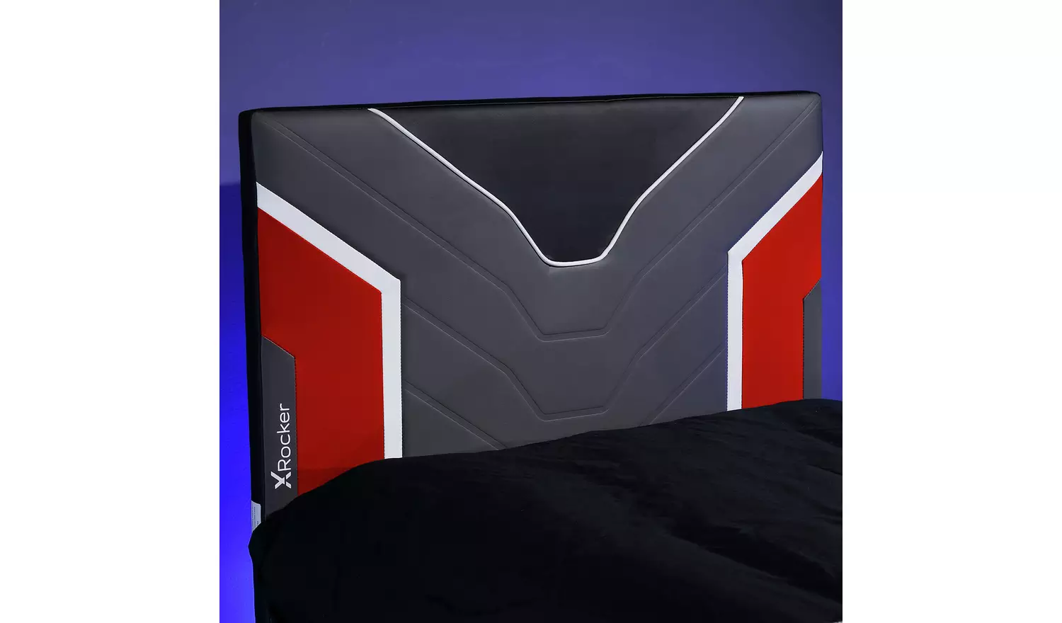 X Rocker Chromis Single Bed in a Box with Mattress - Red