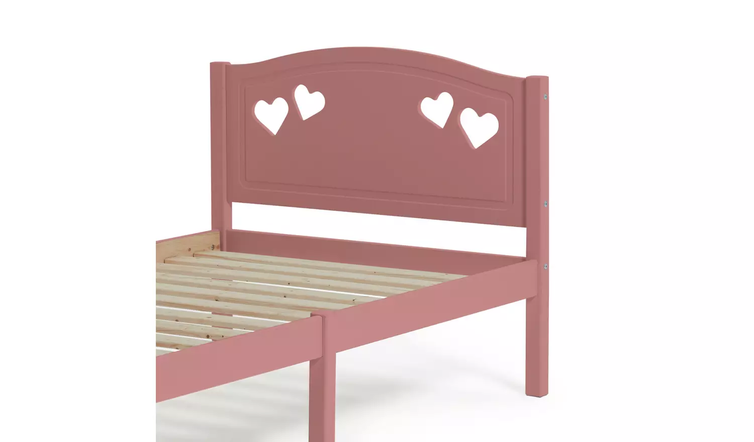 Argos Home Mia Single Bed Frame - Pink