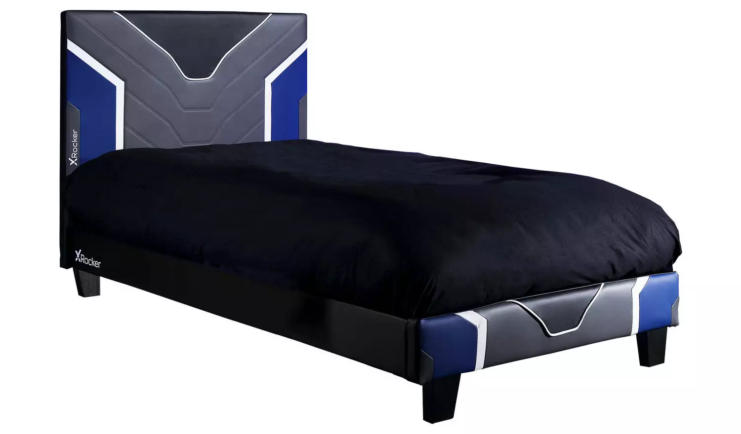 X Rocker Chromis Single Bed in a Box - Blue