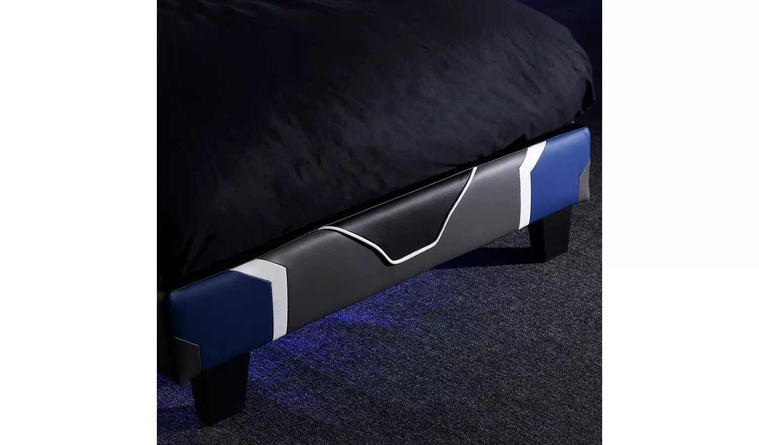X Rocker Chromis Single Bed in a Box - Blue