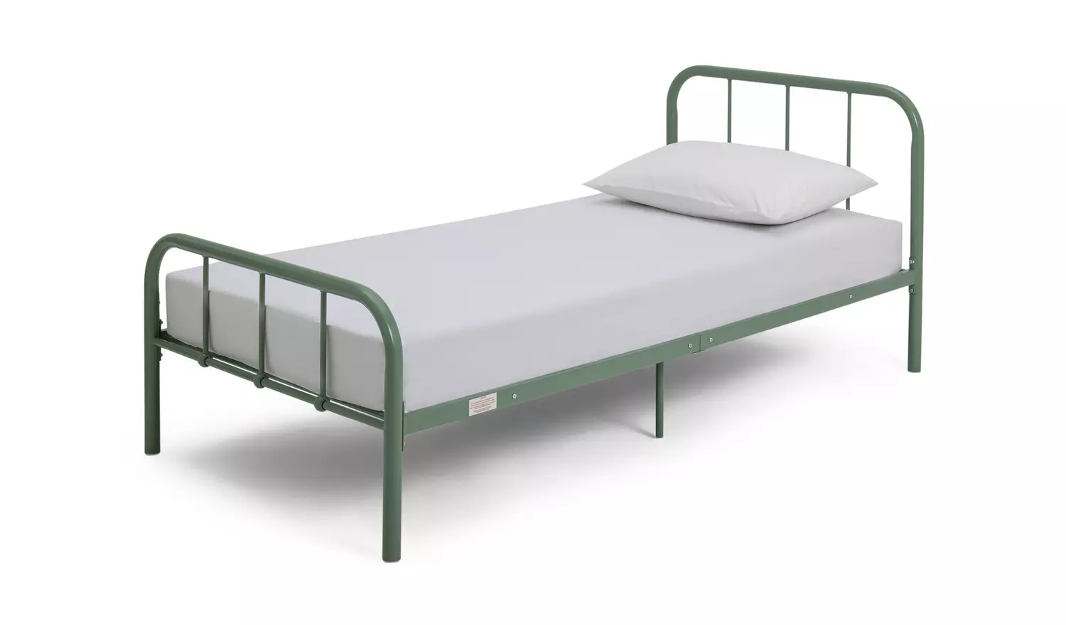 Argos Home Charlie Single Metal Bed Frame - Green