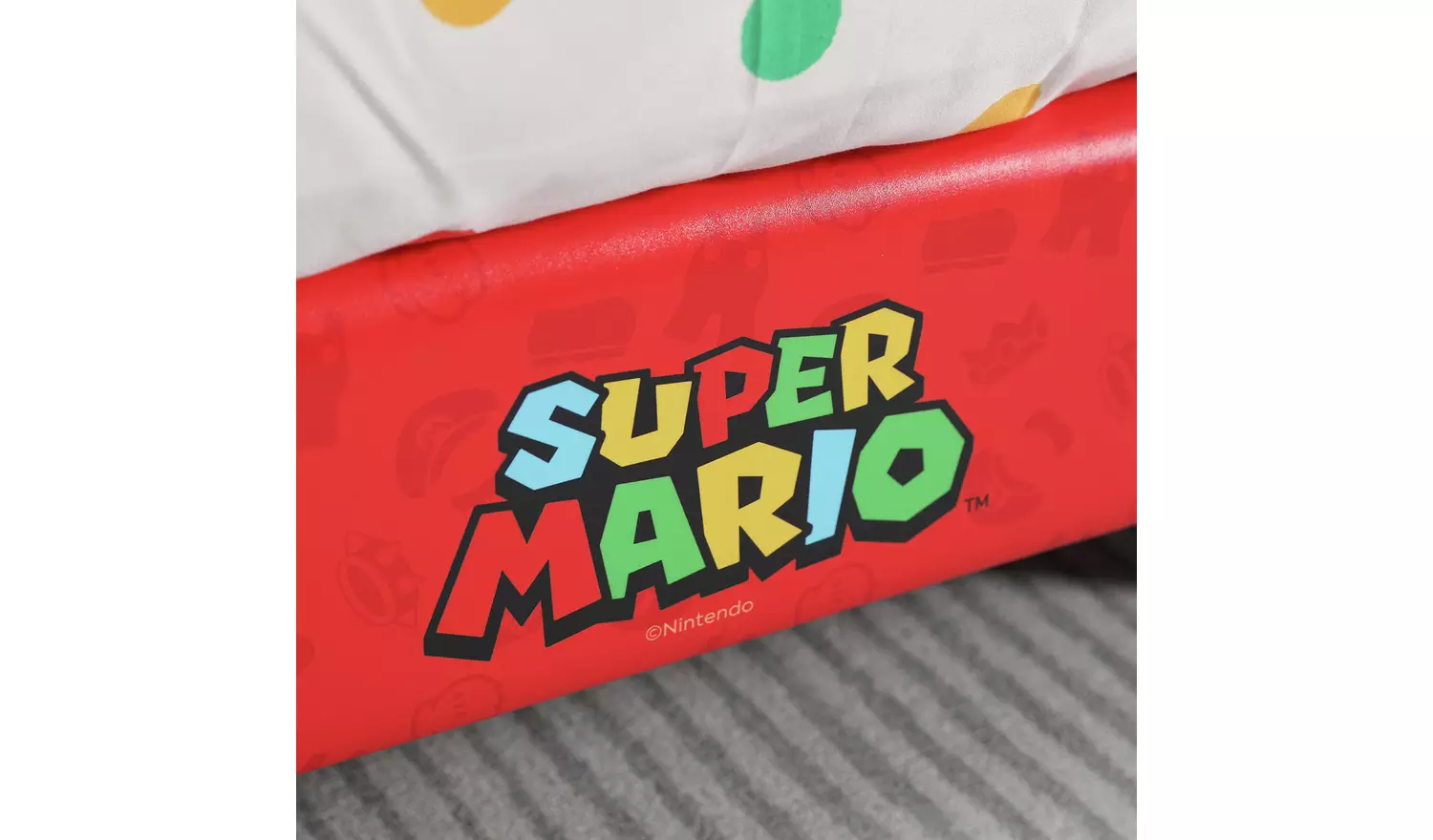 X Rocker Nintendo Mario Single Bed Frame - Red