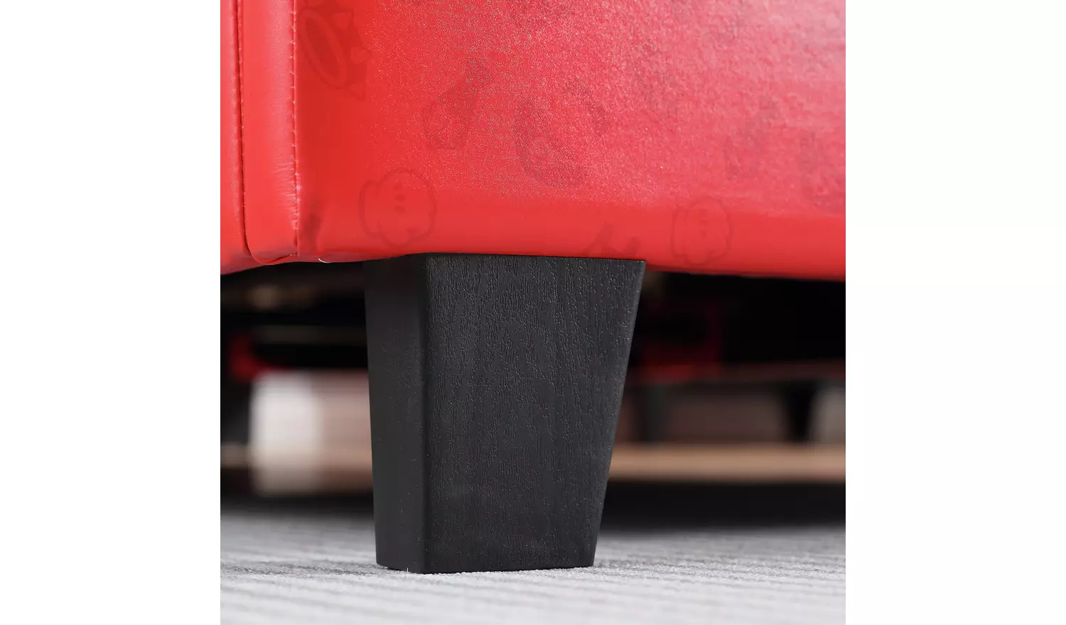 X Rocker Nintendo Mario Single Bed Frame - Red